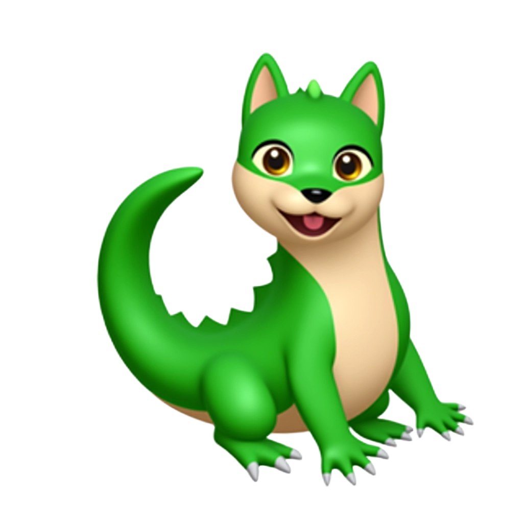 Lizard combined with dog